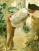 Carl Larsson tradgardsmastaren oil painting artist